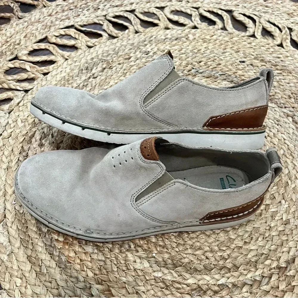 Clarks PA FOOTWEAR Asst Men Sand Suede Shoe - Size US 10